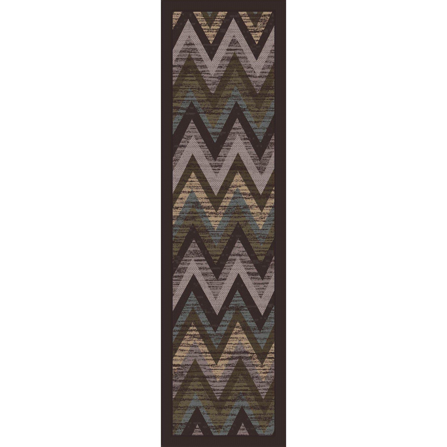 Flames From Above Rug – Cool Earth – room setting