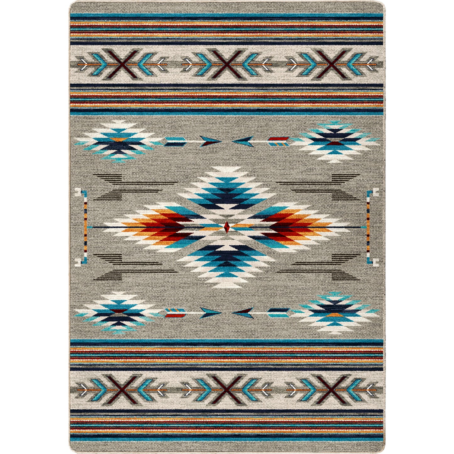 Flight Path Rug – Americana – cabin lodge area rug