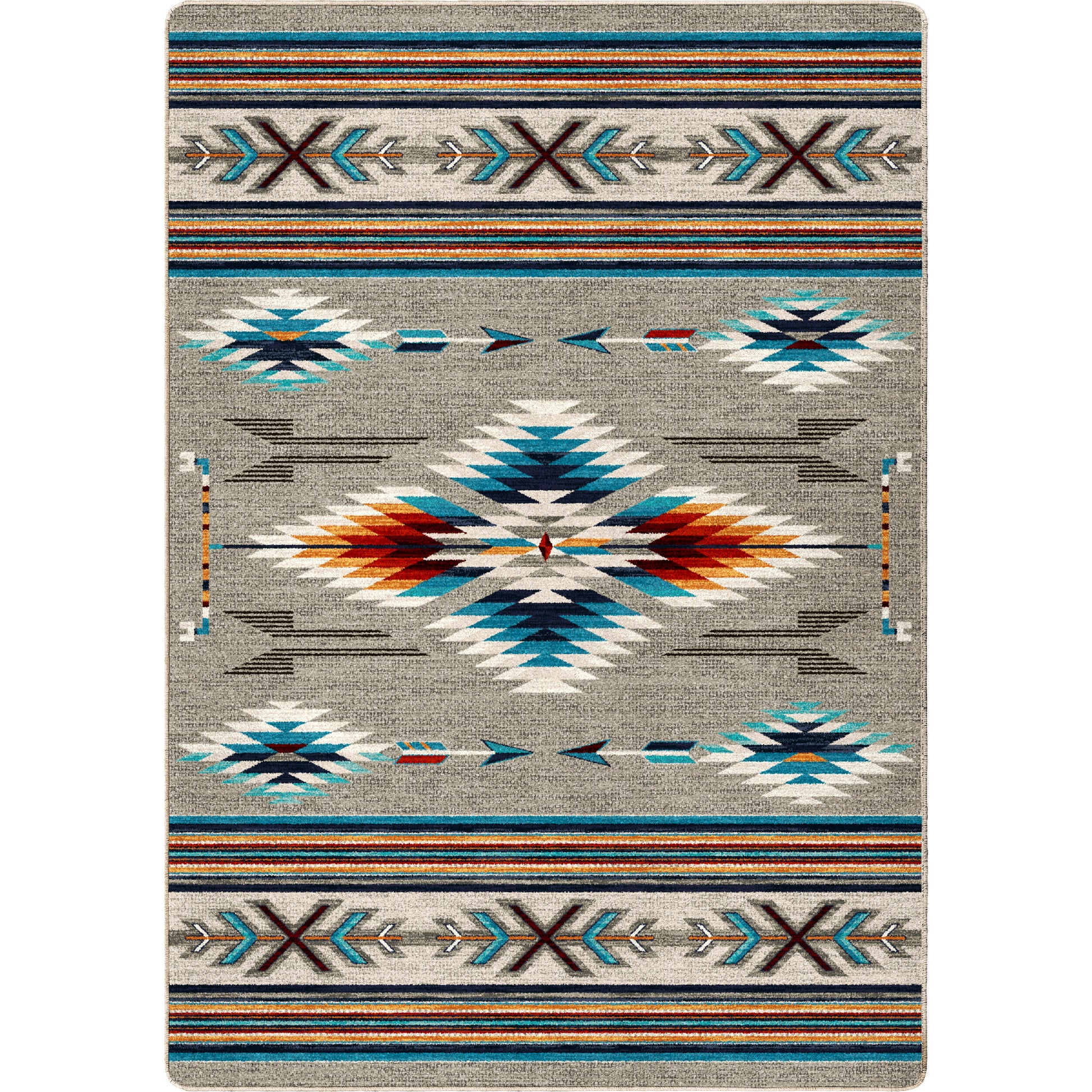 Flight Path Rug – Americana – cabin lodge area rug