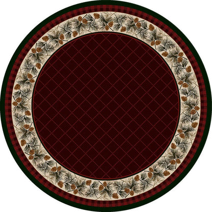 Forever Green Rug – Garnet – room setting