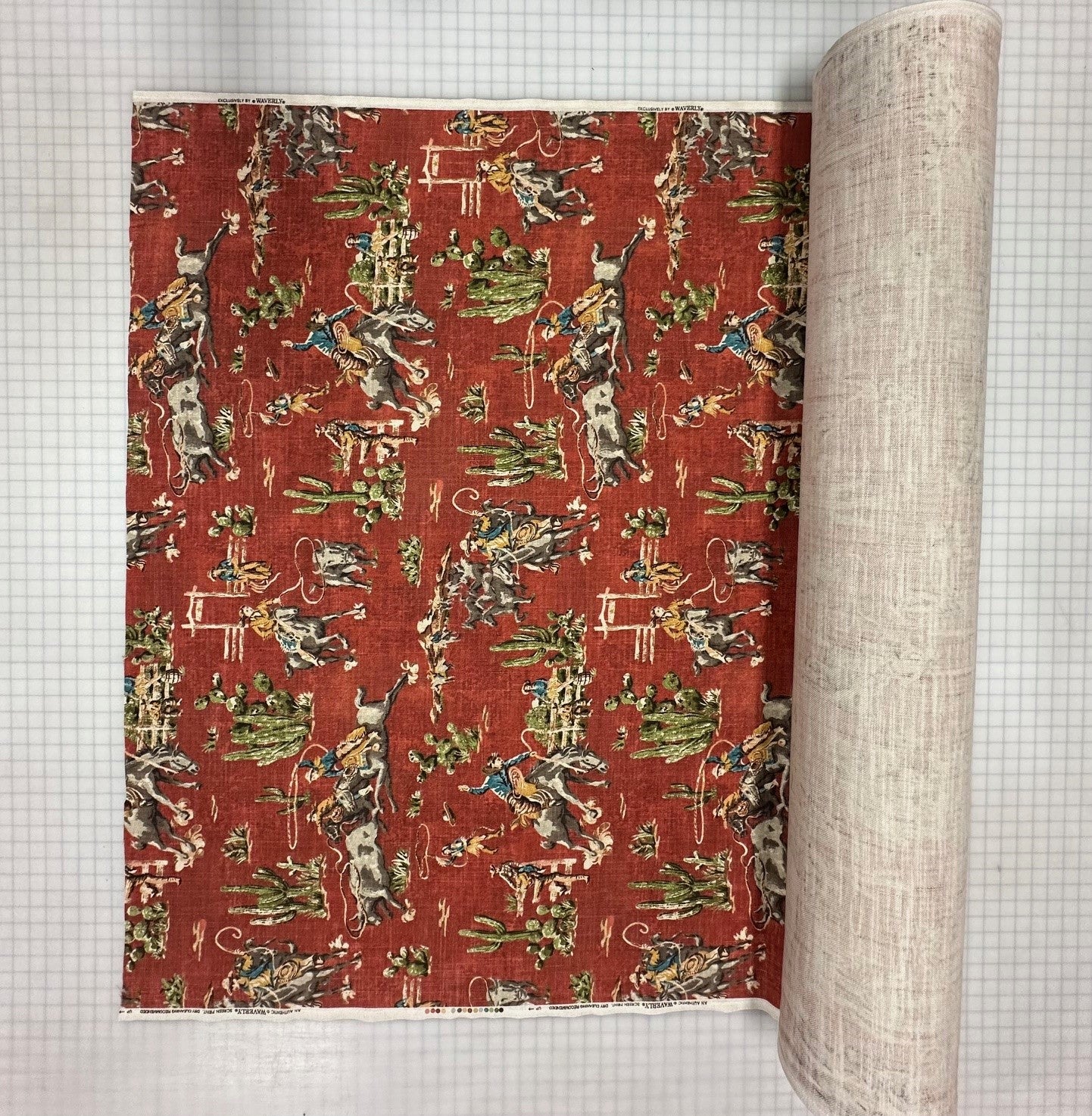 Ridin' & Ropin'-01 - Big House Fabrics Fabric by the Yard - Grade 30;Ridin' & Ropin'-01 - Big House Fabrics Fabric by the Yard - Grade 30 - View 2