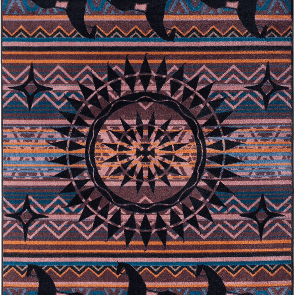 Ghost Rider - Plum - Cabin Rugs