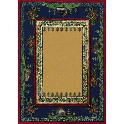 Going Through The Pines Rug – detail view