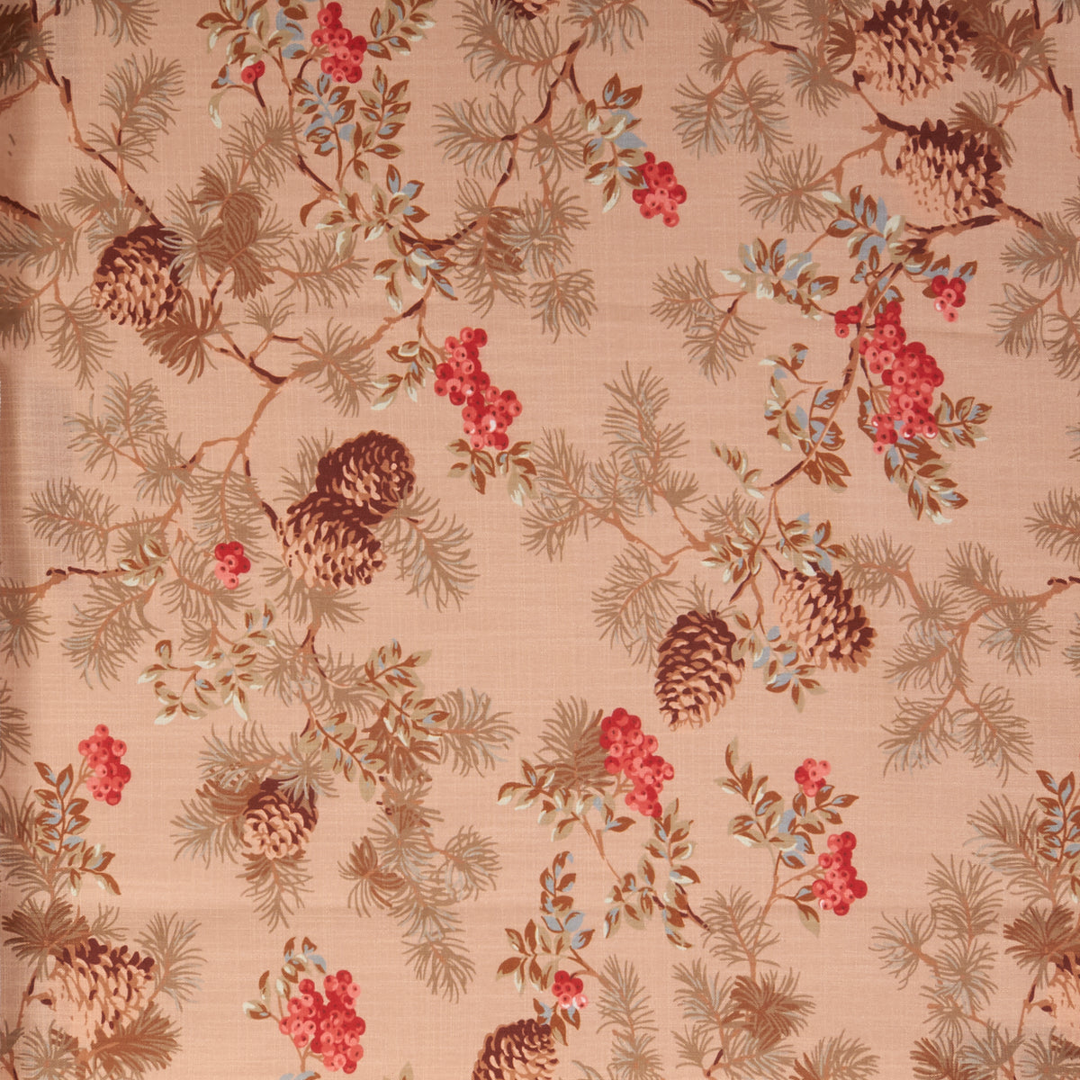 Vintage Pines-Tea Stain - Big House Fabrics Fabric by the Yard - Grade 20;Vintage Pines-Tea Stain - Big House Fabrics Fabric by the Yard - Grade 20 - View 2