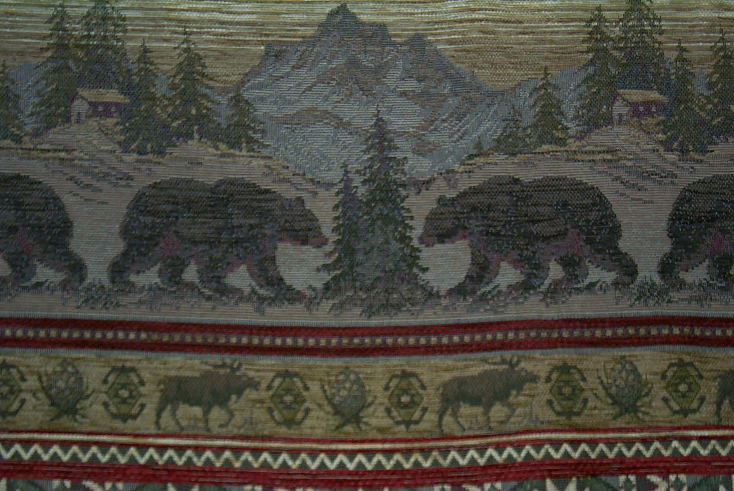 Bear Valley-01 - Big House Fabrics Fabric by the Yard - Grade 30;Bear Valley-01 - Big House Fabrics Fabric by the Yard - Grade 30 - View 2
