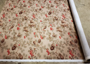 Vintage Pines-Tea Stain - Big House Fabrics Fabric by the Yard - Grade 20;Vintage Pines-Tea Stain - Big House Fabrics Fabric by the Yard - Grade 20 - View 2