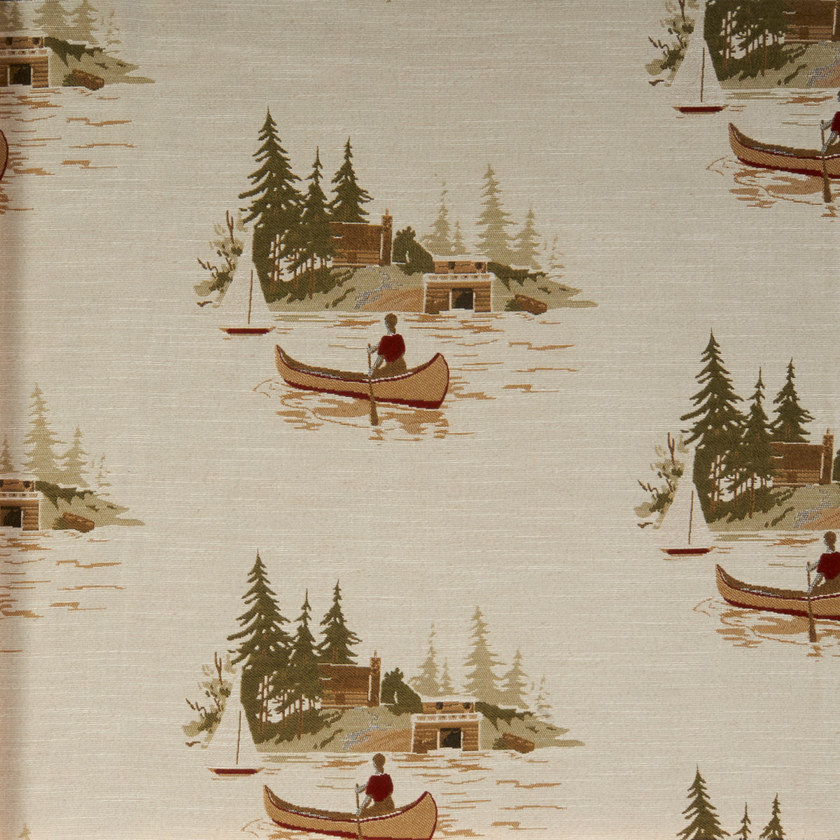 Raquette Lake-01 - Big House Fabrics Fabric by the Yard - Grade 50;Raquette Lake-01 - Big House Fabrics Fabric by the Yard - Grade 50 - View 2