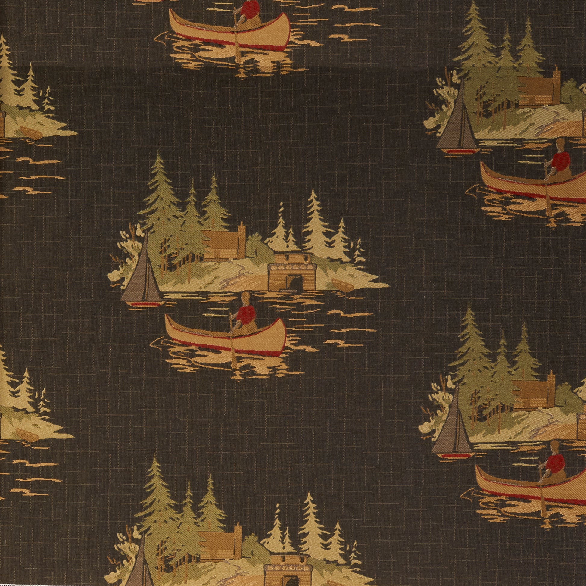 Raquette Lake-02 - Big House Fabrics Fabric by the Yard - Grade 50;Raquette Lake-02 - Big House Fabrics Fabric by the Yard - Grade 50 - View 2