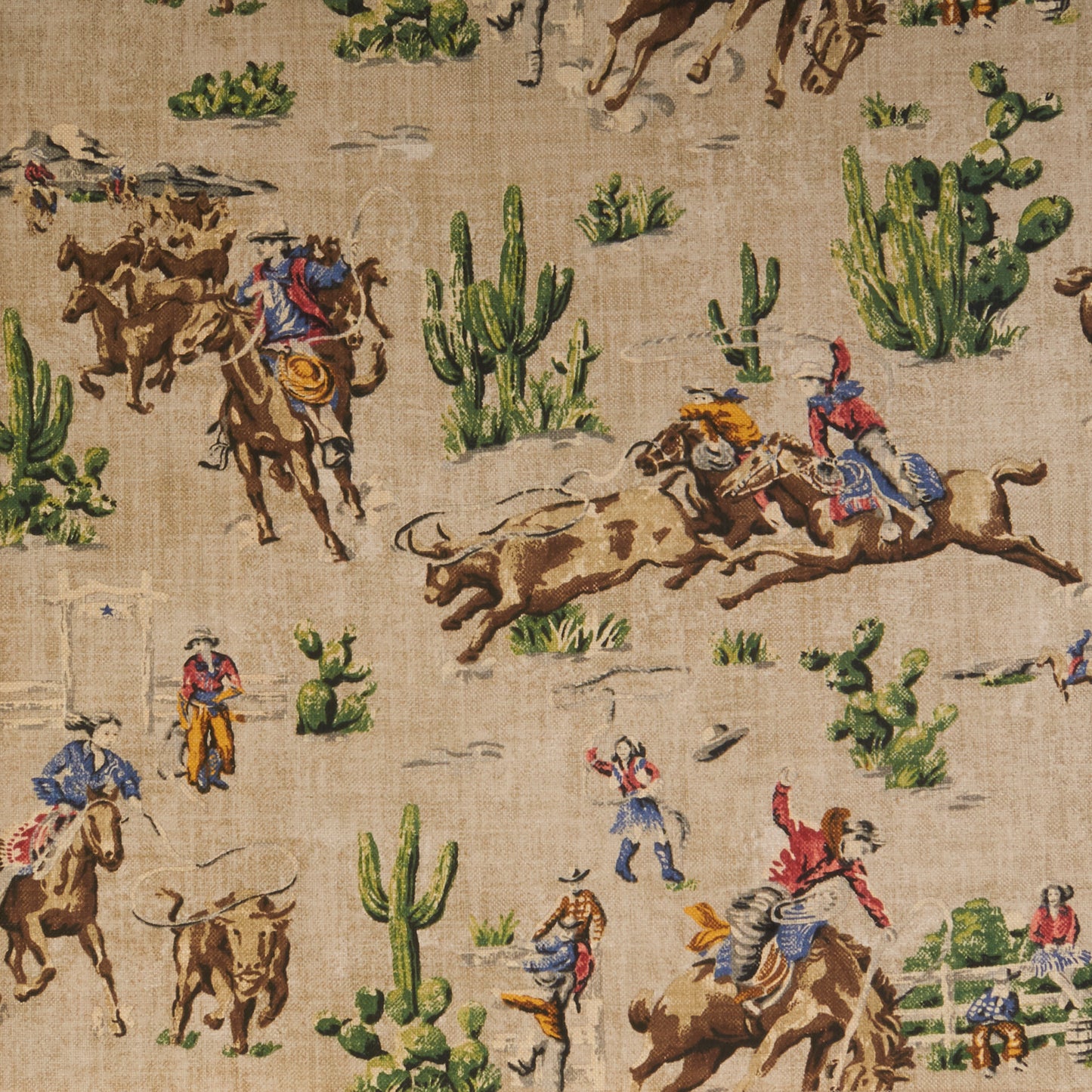 Ridin' & Ropin'-02 - Big House Fabrics Fabric by the Yard - Grade 30;Ridin' & Ropin'-02 - Big House Fabrics Fabric by the Yard - Grade 30 - View 2