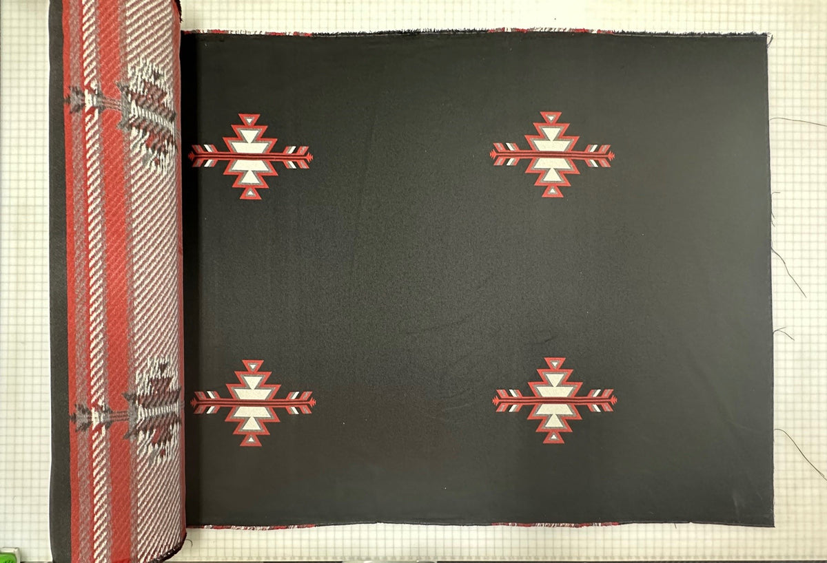 Phantom Ranch Coal - Big House Fabrics Fabric by the Yard - Grade 60;Phantom Ranch Coal - Big House Fabrics Fabric by the Yard - Grade 60 - View 2