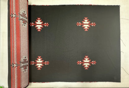 Phantom Ranch Coal - Big House Fabrics Fabric by the Yard - Grade 60;Phantom Ranch Coal - Big House Fabrics Fabric by the Yard - Grade 60 - View 2