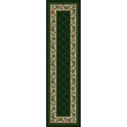 Green Pines Rug – Pine – detail view