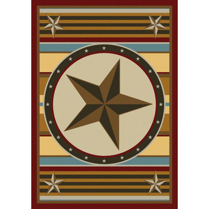 Hacienda Estrella Rug – Maize – cabin lodge area rug