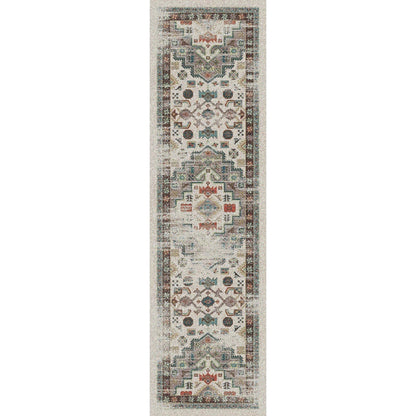 Hanging Gardens OKA Rug – Light Distressed – cabin lodge area rug