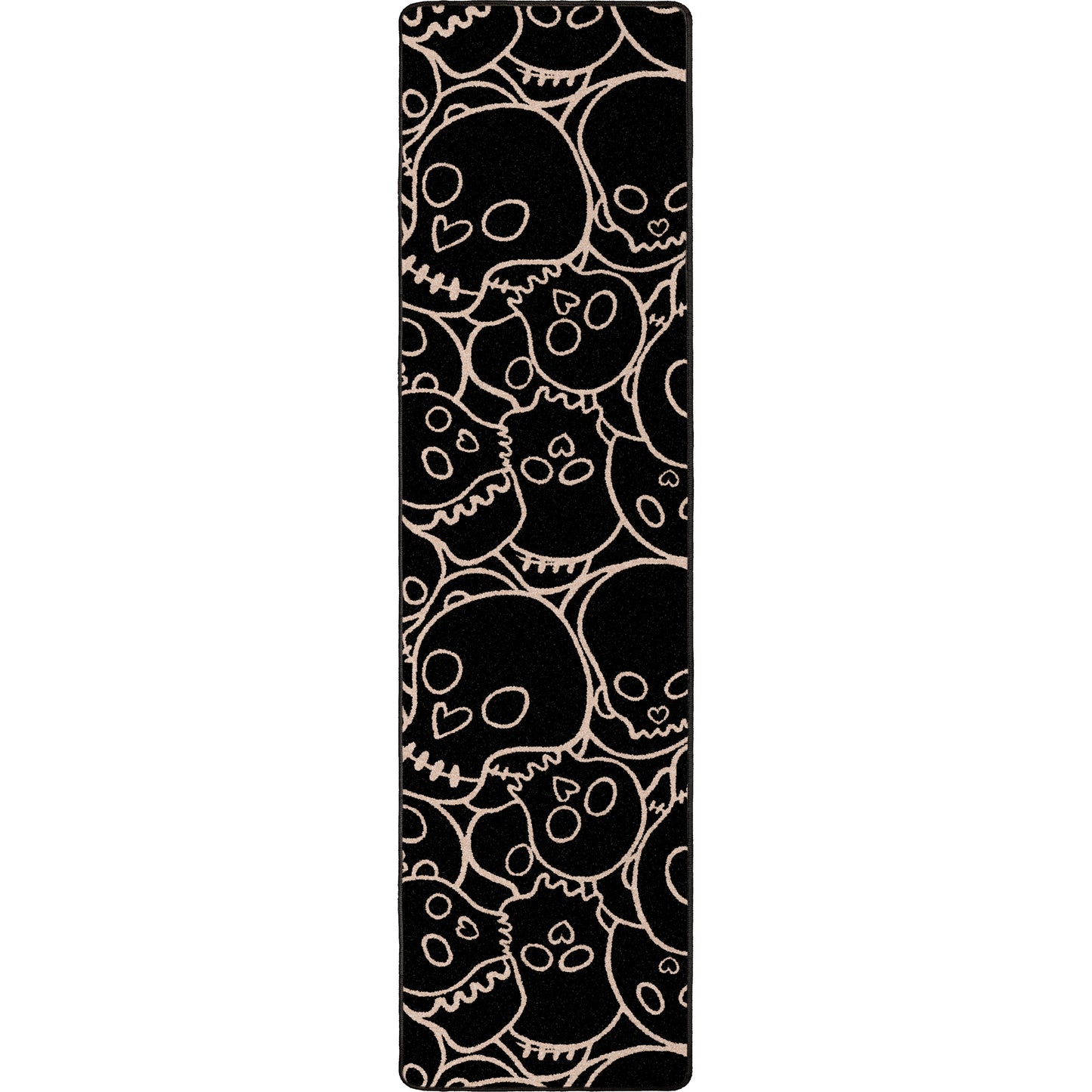Head Banger Rug – Black – room setting