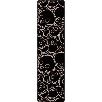 Head Banger Rug – Black – room setting
