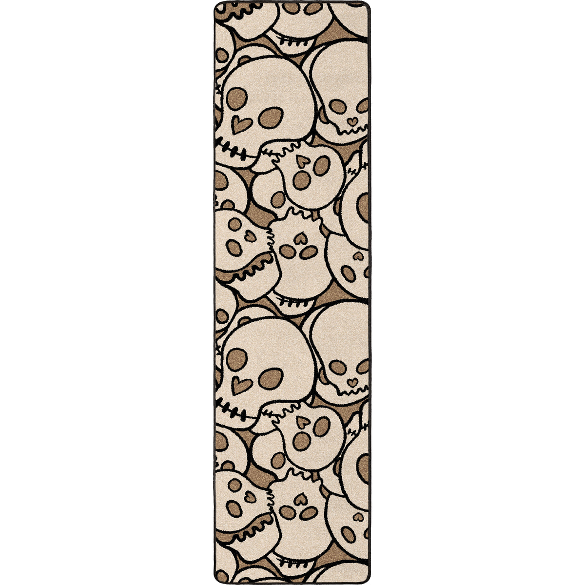 Head Banger Rug – Natural – room setting