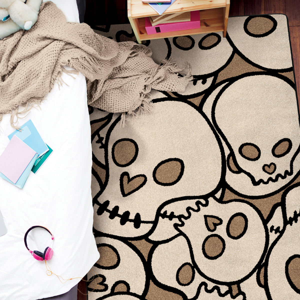 Head Banger Rug – Natural – detail view