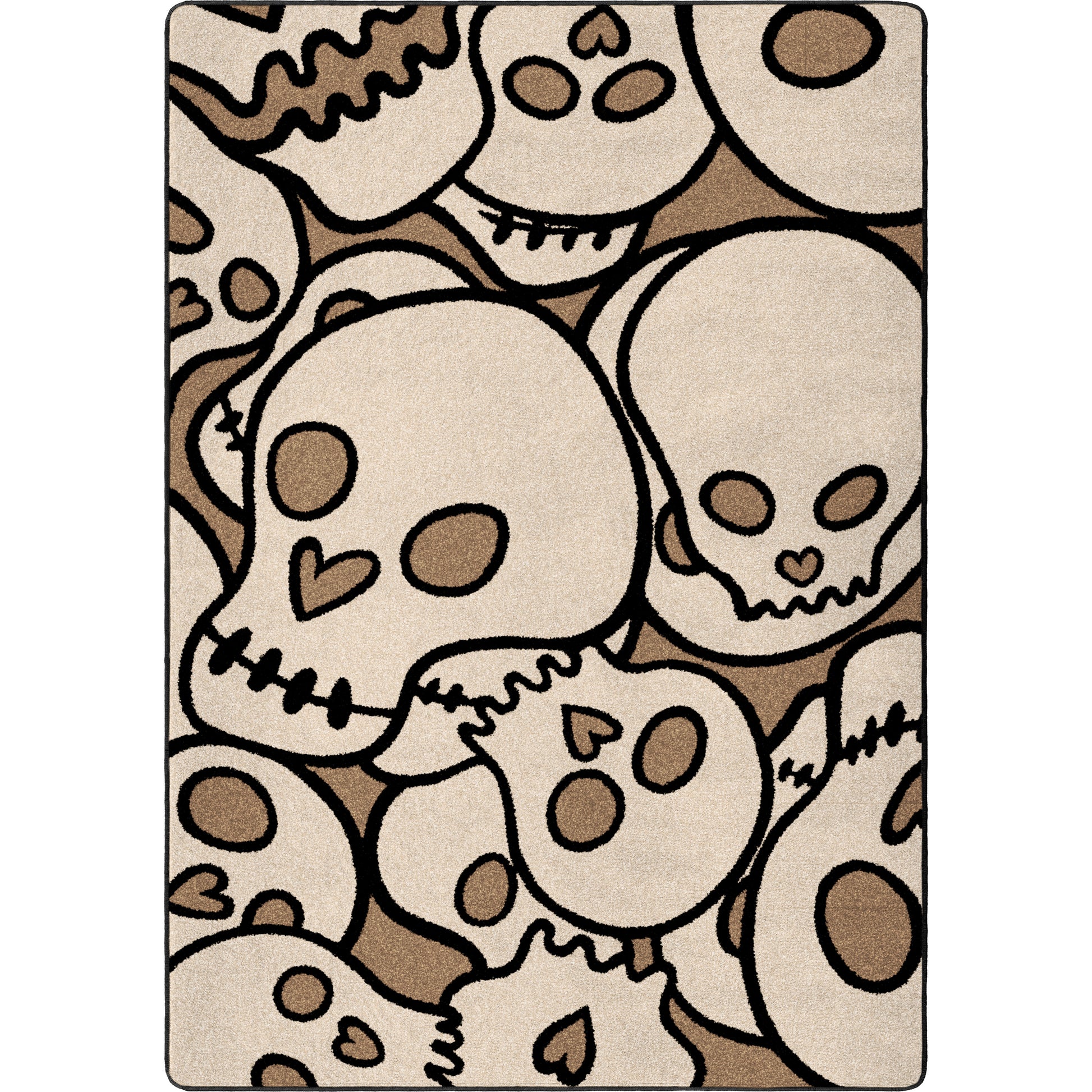 Head Banger Rug – Natural – cabin lodge area rug