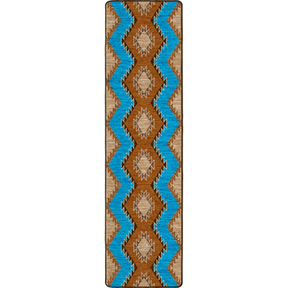 Heritage Rug – Rust – alternate view