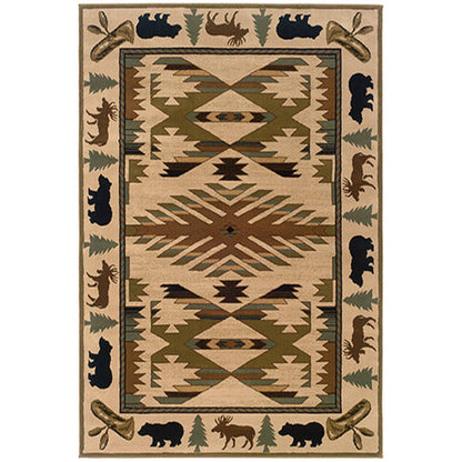 Hudson 1072a Rug – cabin lodge area rug