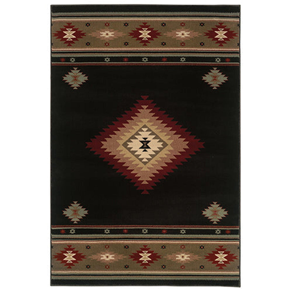 Hudson 87g Rug – cabin lodge area rug