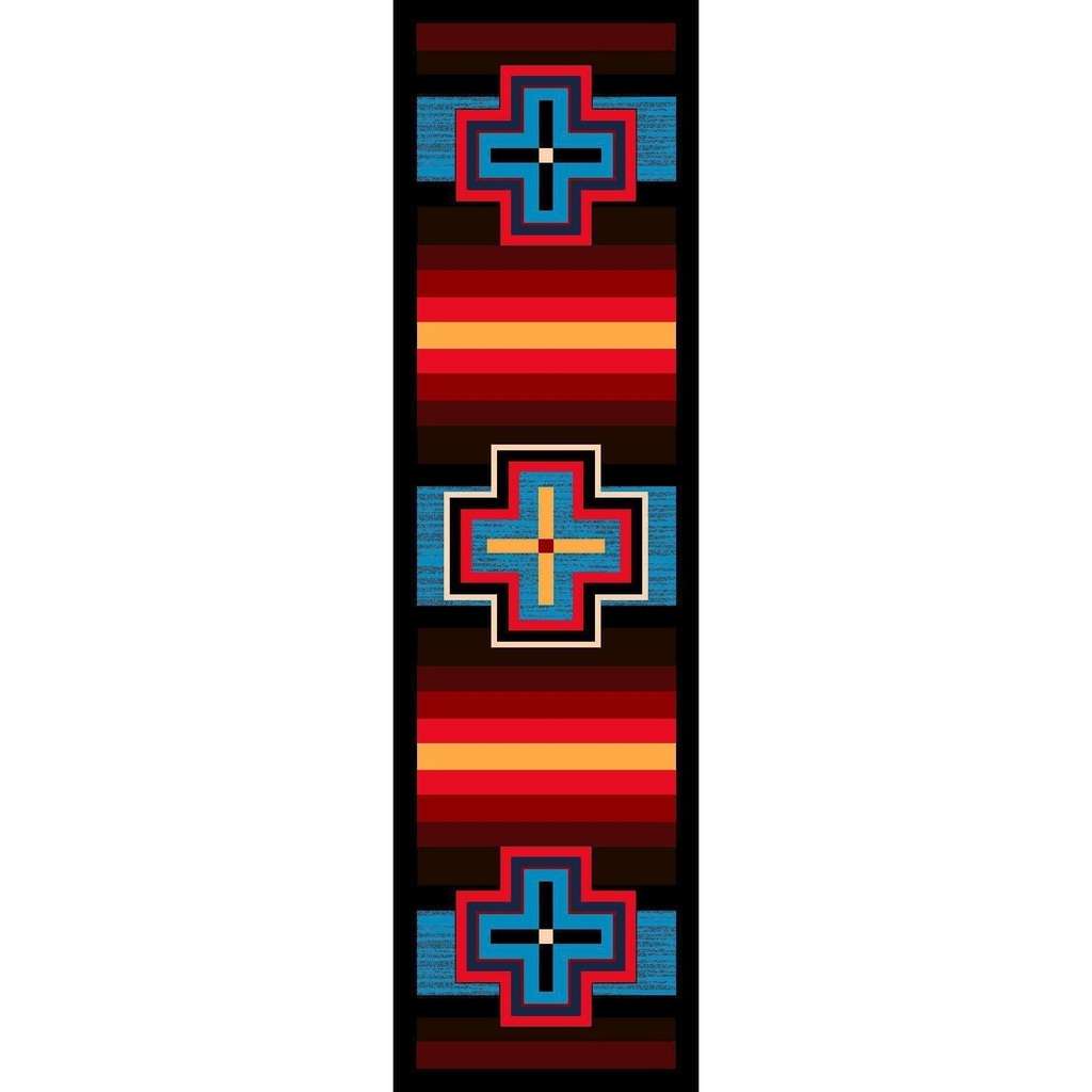 Hunter Rug – Bright – detail view