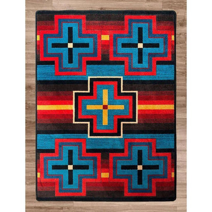 Hunter Rug – Bright – cabin lodge area rug