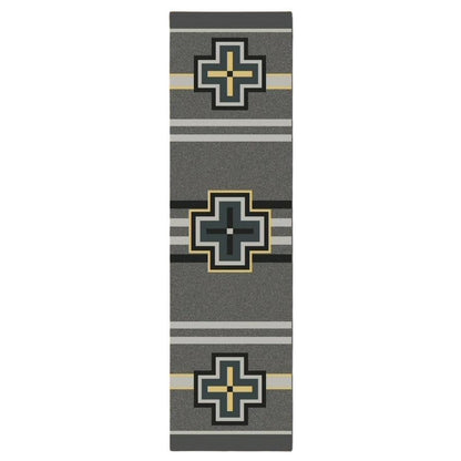Hunter Rug – Gray – detail view