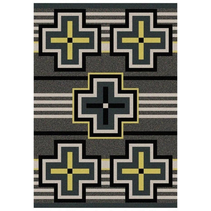 Hunter Rug – Gray – room setting