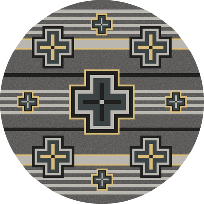 Hunter Rug – Gray – cabin lodge area rug
