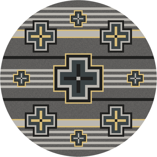 Hunter Rug – Gray – cabin lodge area rug