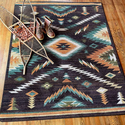Interlaced Horizon|Gem Rug