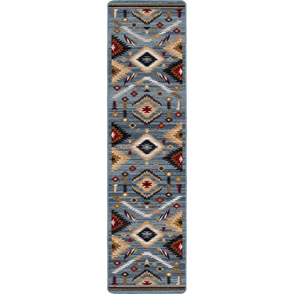 Interlaced Horizon Rug – Gray Stone – alternate view