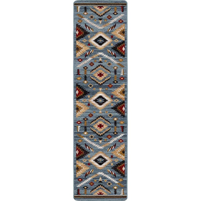 Interlaced Horizon Rug – Gray Stone – alternate view