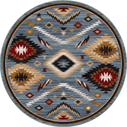 Interlaced Horizon Rug – Gray Stone – full view