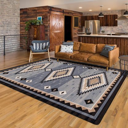 Interwoven Rug – Old Wools – detail view