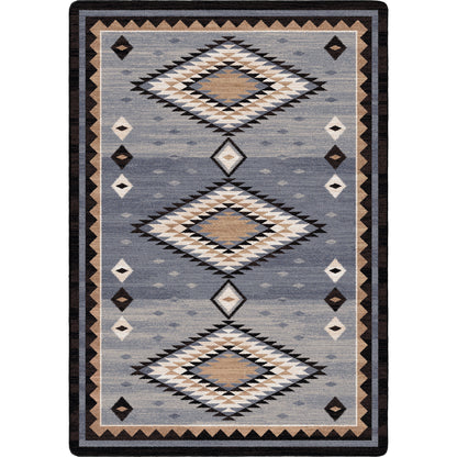 Interwoven Rug – Old Wools – cabin lodge area rug