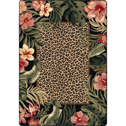 Island Fauna OKA Rug – Tropical – cabin lodge area rug