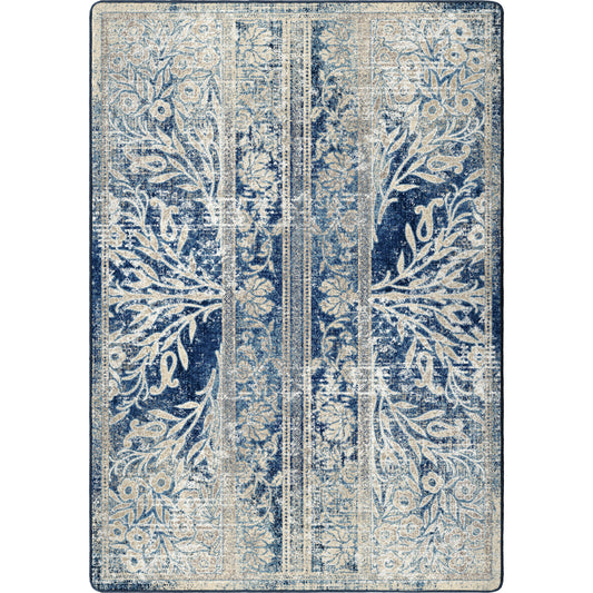 Delft Flowers Rug – Countryside – cabin lodge area rug