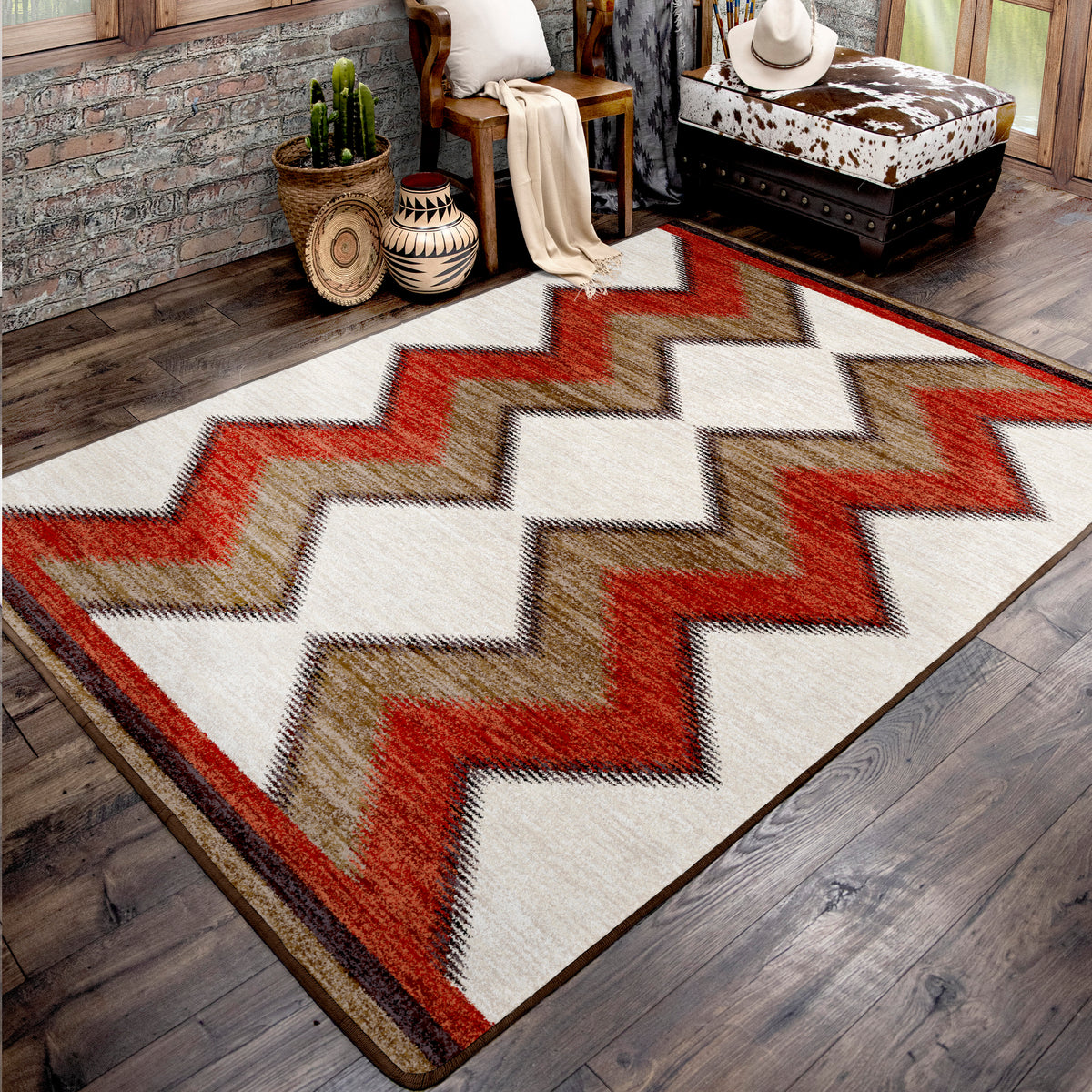 Rancho Rug – Sierra – close up