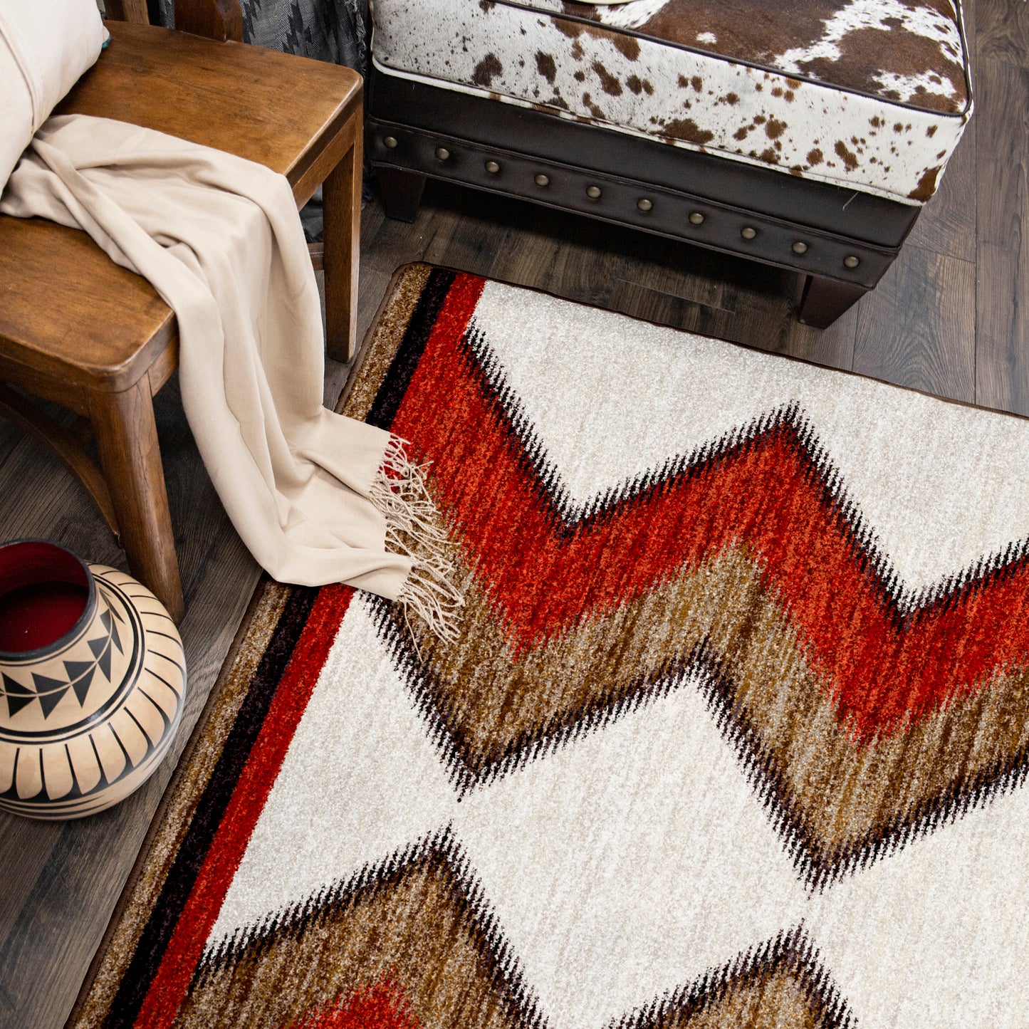 Rancho Rug – Sierra – room setting