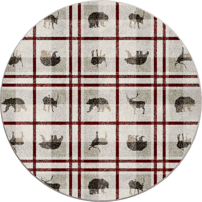 Rio Vista Rug – Red Stripe – lifestyle