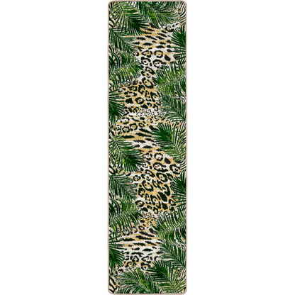 Jungle Border Rug – Natural – room setting