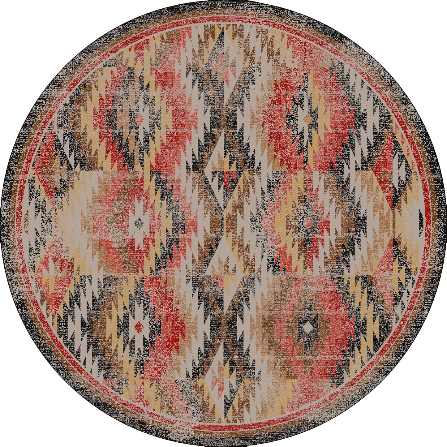 Just Praying Rug – Distressed Red – lifestyle