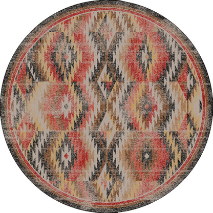 Just Praying Rug – Distressed Red – lifestyle