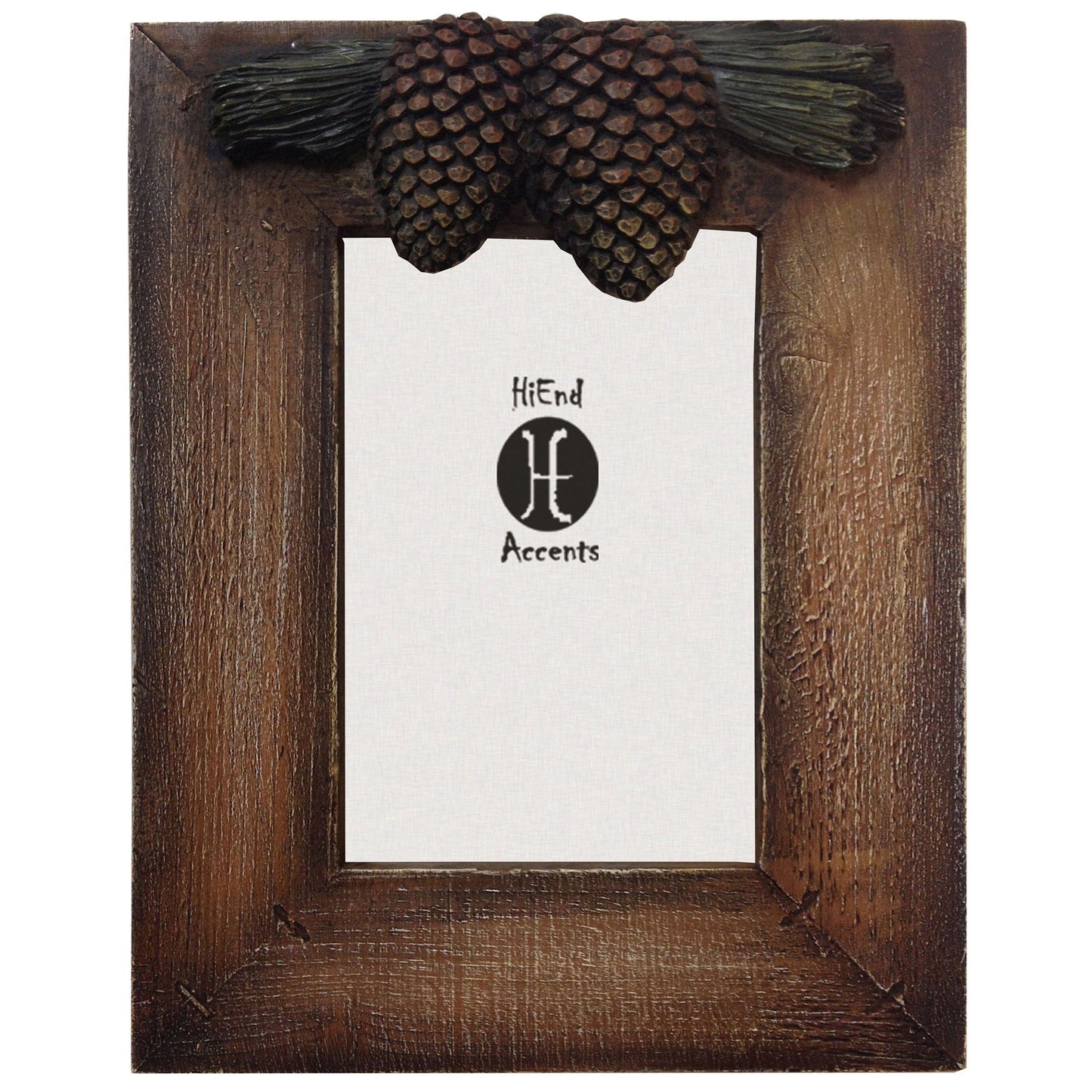 Pine Cone Picture Frame
