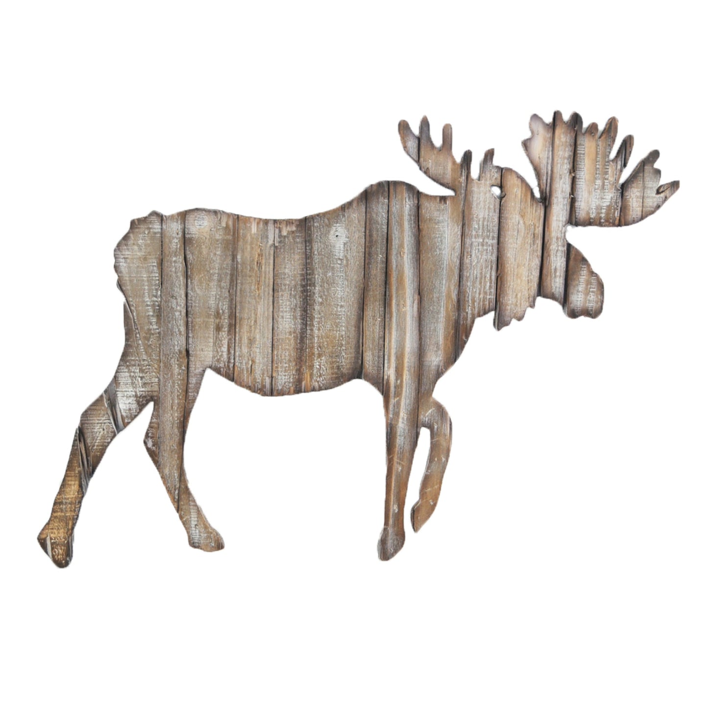 Moose Cut Out Rustic Wall Décor