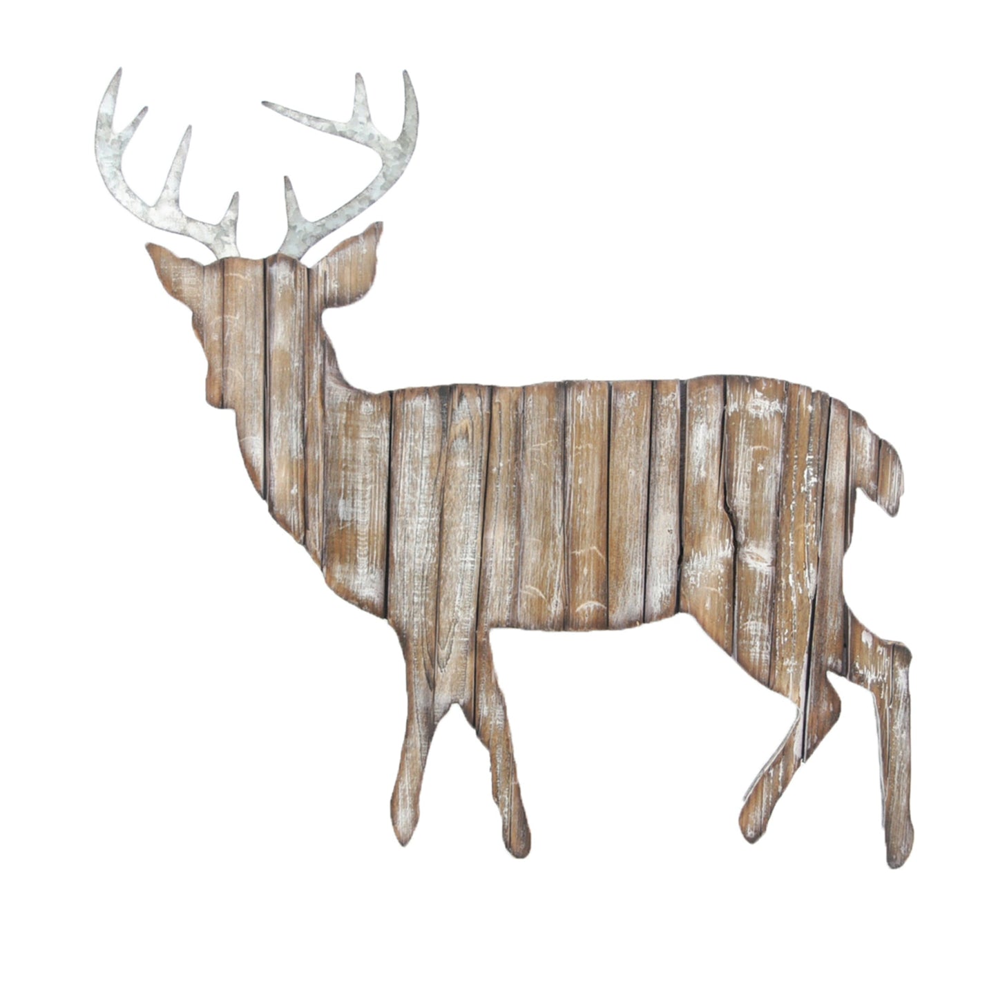 Deer Cut Out Rustic Wall Décor