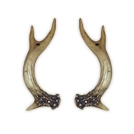 Faux Antler Door Handle Set, 2 Pc